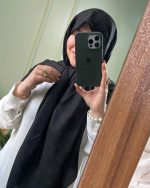 روسری ابریشم ژاکارد زنجیر دار - تصویر 12